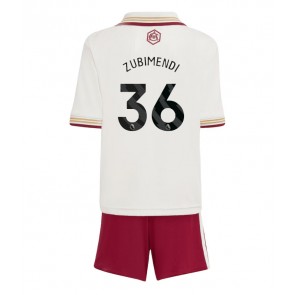 Arsenal Martin Zubimendi #36 Replika Babytøj Tredje sæt Børn 2025-26 Kortærmet (+ Korte bukser)